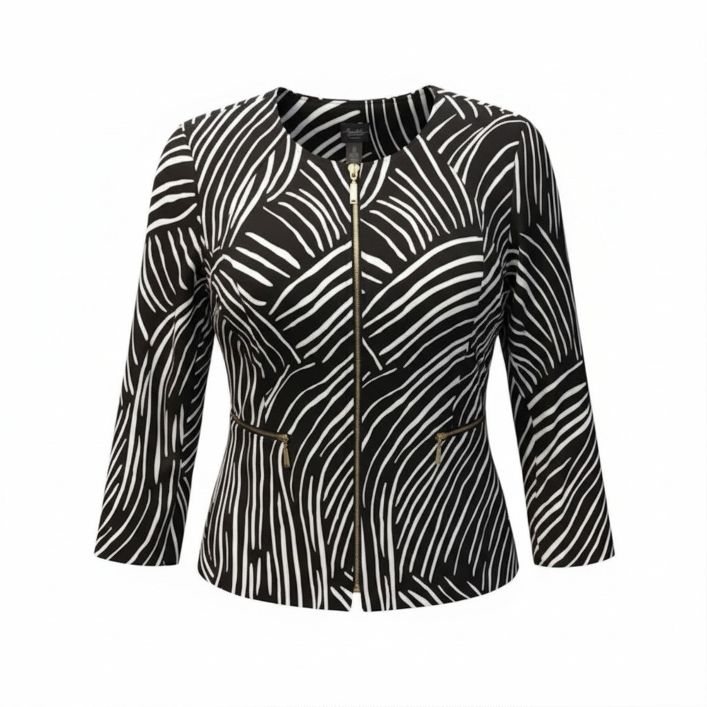 Chico’s Zebra Print Jacket